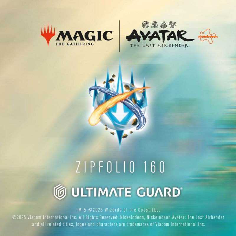 Ultimate Guard Zipfolio 160 Xenoskin Magic: The Gathering | Avatar: The Last Airbender - Mana Symbol Red