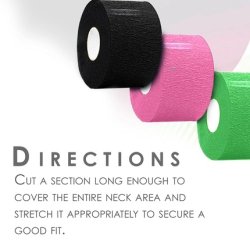 Level 3 Disposable Flexible Neck Paper Strips for Barbers and Hair Salons