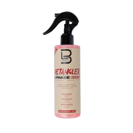 L3 Level 3 2 Phase Detangler Spray for Smooth Hair Hydrates Dry and Damaged Hair