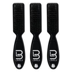Level 3 Fade Brush Set Barber Brush Kit for Fades and Lineups
