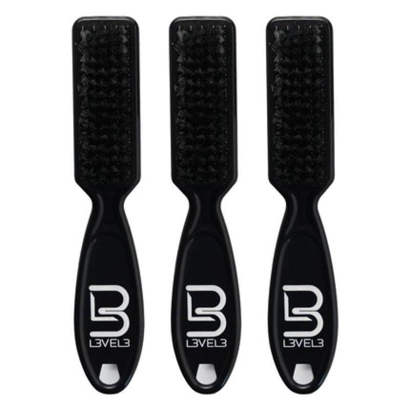 Level 3 Fade Brush Set Barber Brush Kit for Fades and Lineups