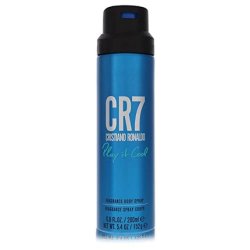 Cristiano Ronaldo CR7 Play It Cool Men Body Spray Deodorant Woody and Spicy Fragrance 6.8 Fl Oz