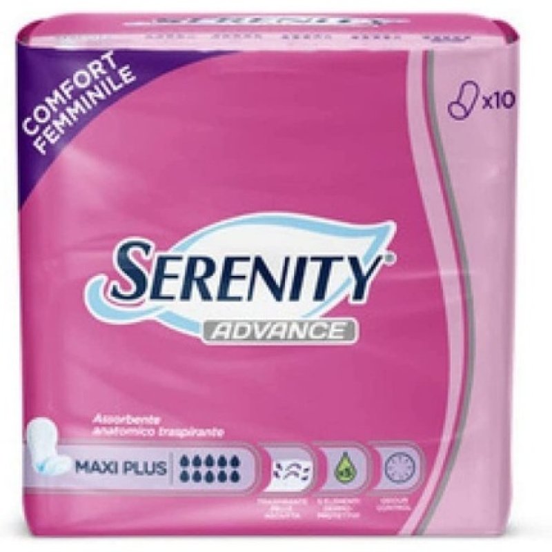 Serenity Advance Maxi Plus Anatomical Sanitary Pad