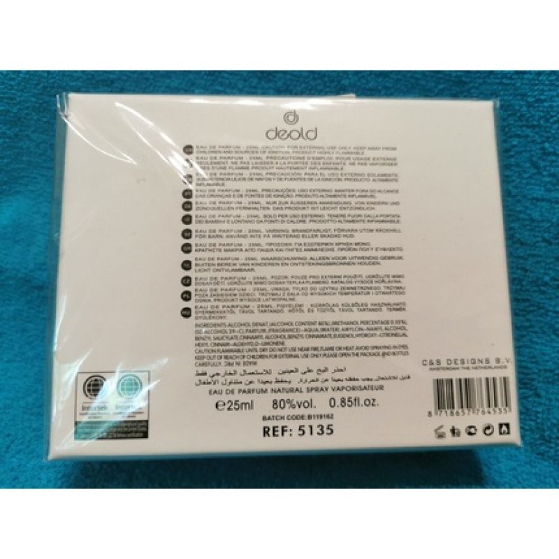 GO CHIC GOLD Women's EDP Perfume 25ml Jean-Pierre Sand/Tiverton/Deold