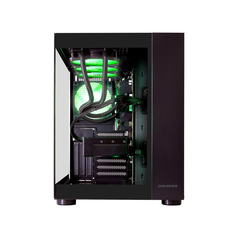 Hyrican Cougar FV150 7776 Gaming PC Intel Core Ultra 7 265KF (Wasserkühlung), 64GB DDR5 RAM, 2TB M.2 SSD, NVIDIA