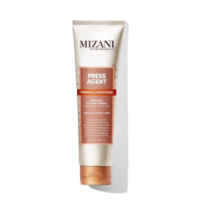 Mizani Press Agent Raincoat Styling Cream Moisturizes and Protects Hair