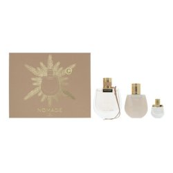 Chloe Nomade 3 Piece Gift Set Eau De Parfum 75ml Eau De Parfum 5ml Body Lotion 100ml