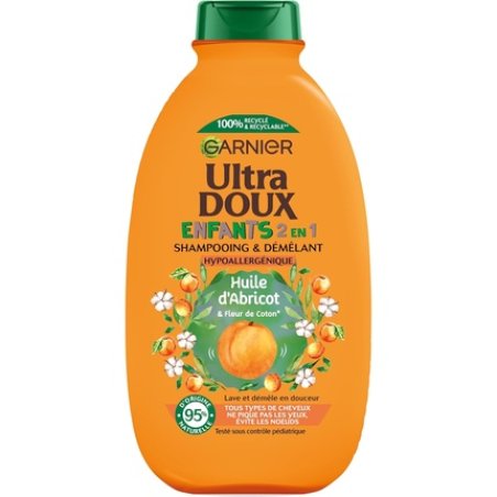 Garnier Ultra Doux Enfant Detangling Shampoo Apricot 600ml
