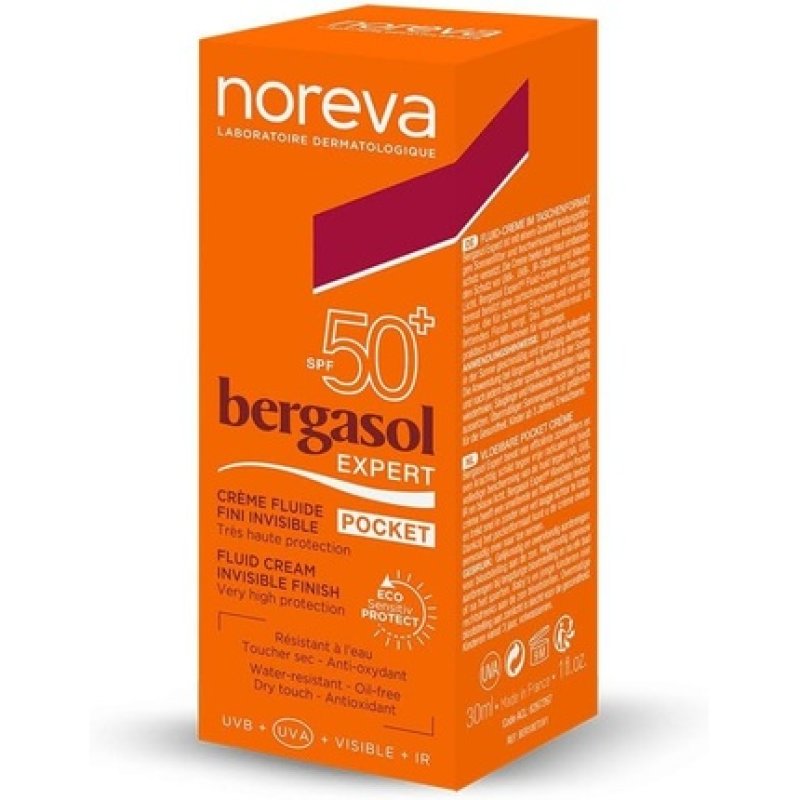 Noreva Bergasol Expert Fluid Cream Invisible Finish SPF 50 30ml