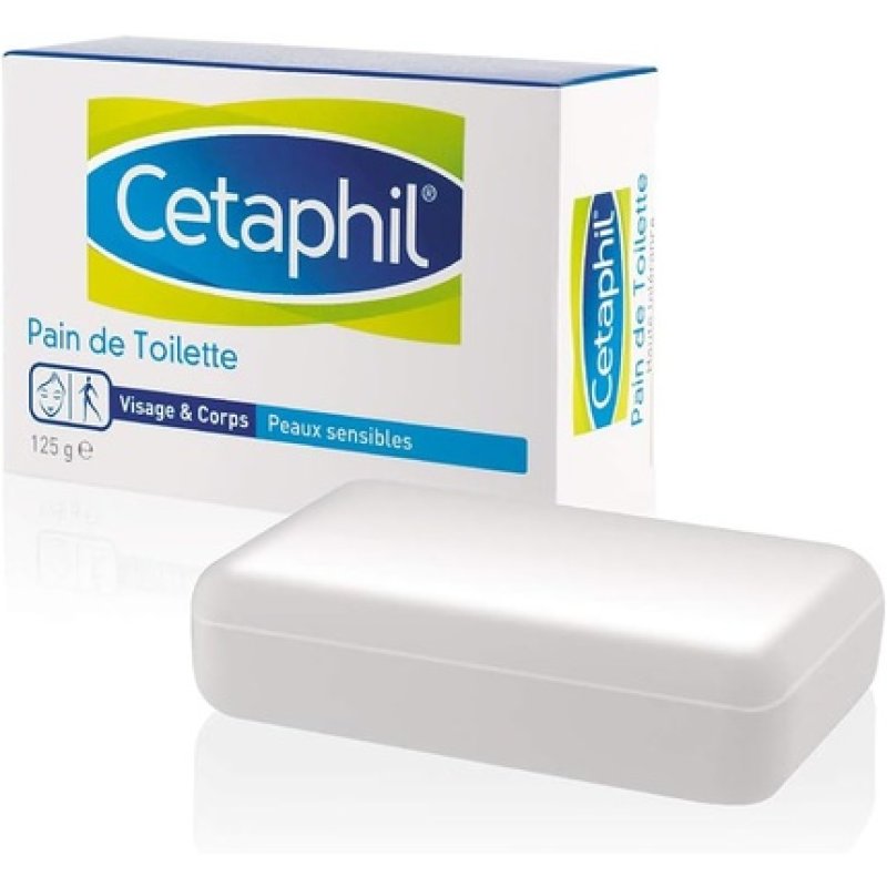Cetaphil High Tolerance Cleansing Bar for Sensitive Skin 125g