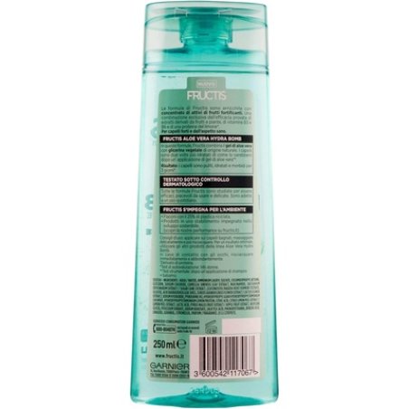 Garnier Fructis Hydra Bomb Shampoo with Aloe Vera 250ml