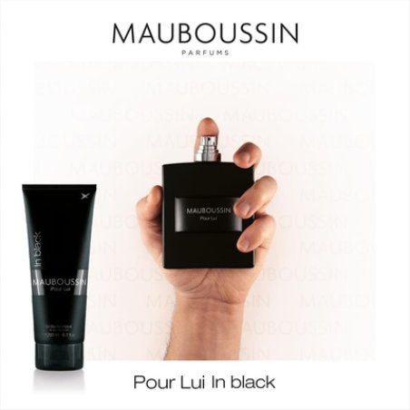 Mauboussin Jumbo Set Pour Lui In Black Eau de Parfum 100ml Shower Gel 200ml