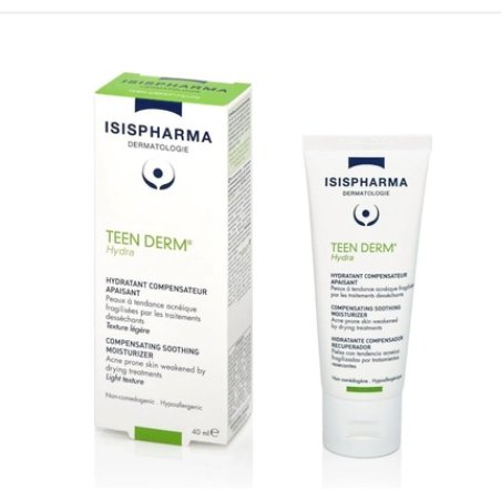 Isispharma Teen Derm Hydra Face Moisturizer for Acne-Prone Skin