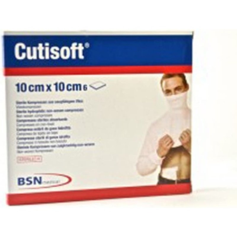 Cutisoft Reiher 10x10cm - Pack of 6