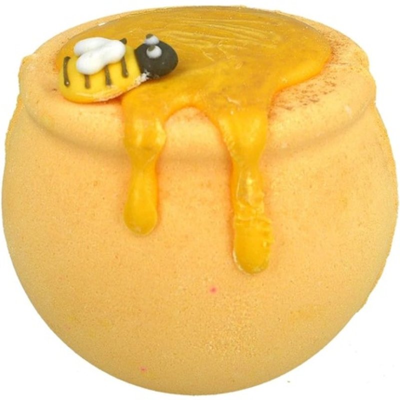 Bomb Cosmetics Stay Golden Honey Punnet Bath Bomb and Soap Bar Set Gift Box