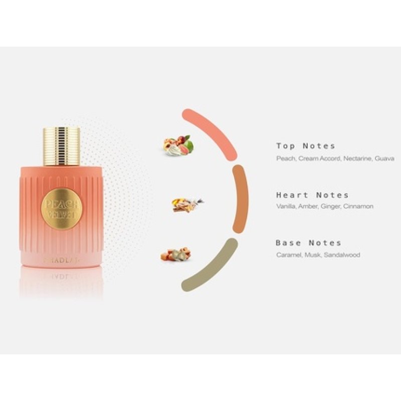 Khadlaj Peach Velvet Extrait De Parfum for Women 100ml