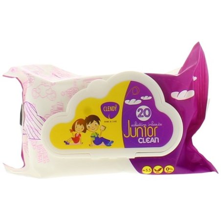 Clendy Junior Clean 20 Wipes