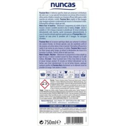 Nuncas Italia Spa Detergent for Black Fabrics Passione Nero 750ml