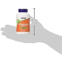 Now Foods Yucca 100 Capsules, 500mg