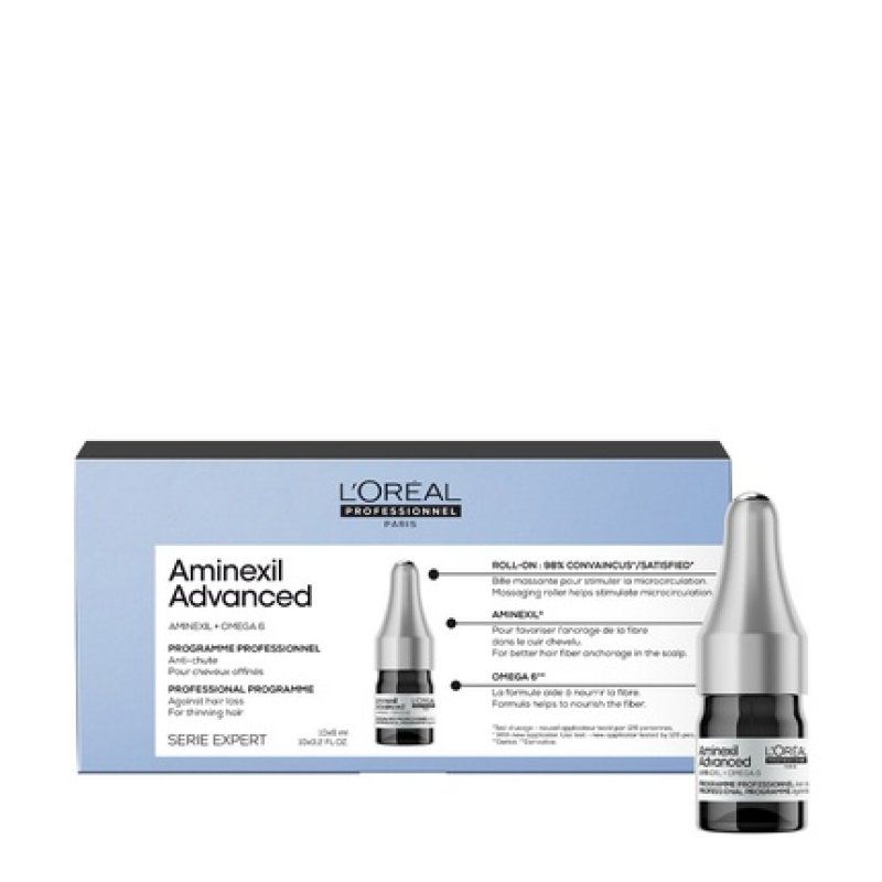 L'Oral Professionnel Paris Serie Expert Scalp Aminexil Advanced 10x6ml Antihair Loss Vials