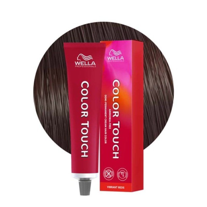 Wella Color Touch Vibrant Reds 457 Medium Chestnut Mahogany Sand 60ml Ammoniafree Semipermanent Color
