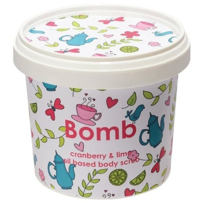 Bomb Cosmetics Cranberry Lime Oil Body Scrub Pod