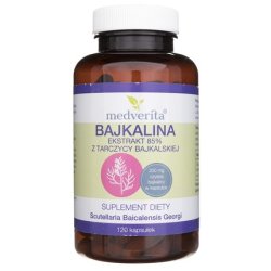 Medverita Bajkalina 85% Baikal Skullcap Extract 120 Capsules