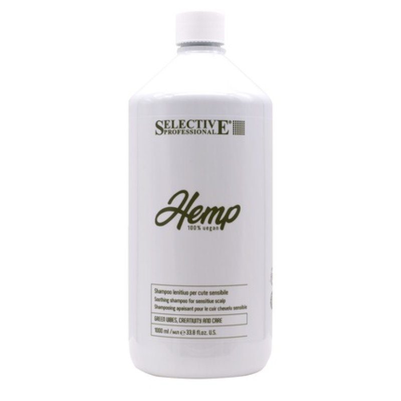 Hair Selective Professional Hemp Lenitive Shampoo 1000ml