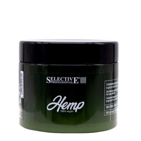 Hair Selective Professional Hemp Jelly Mask 500ml Repairing Gel Mask For Scalp And Hair
