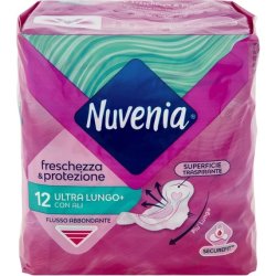 Nuvenia Absorbent Ultra Slim, Absorbent Super Long, With Wings 12