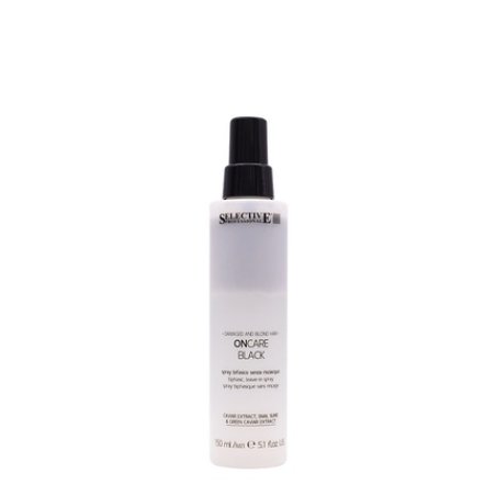 Hair Selective Professional On Care Black Biphasic Spray 150ml Regenerating Leavein Spray