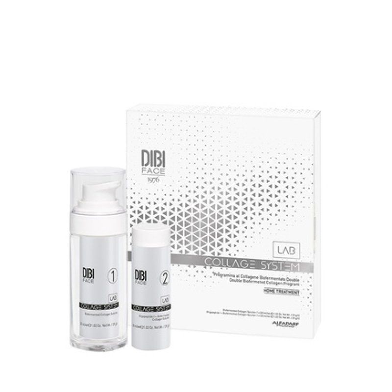 Hair Dibi Milano Collage System Lab Program With Biofermented Collagen Double 30ml30ml