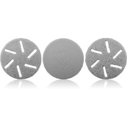 Concept PN0005 Replacement Head for Electric Foot File - Compatible with Concept PN3000, 6 Pieces