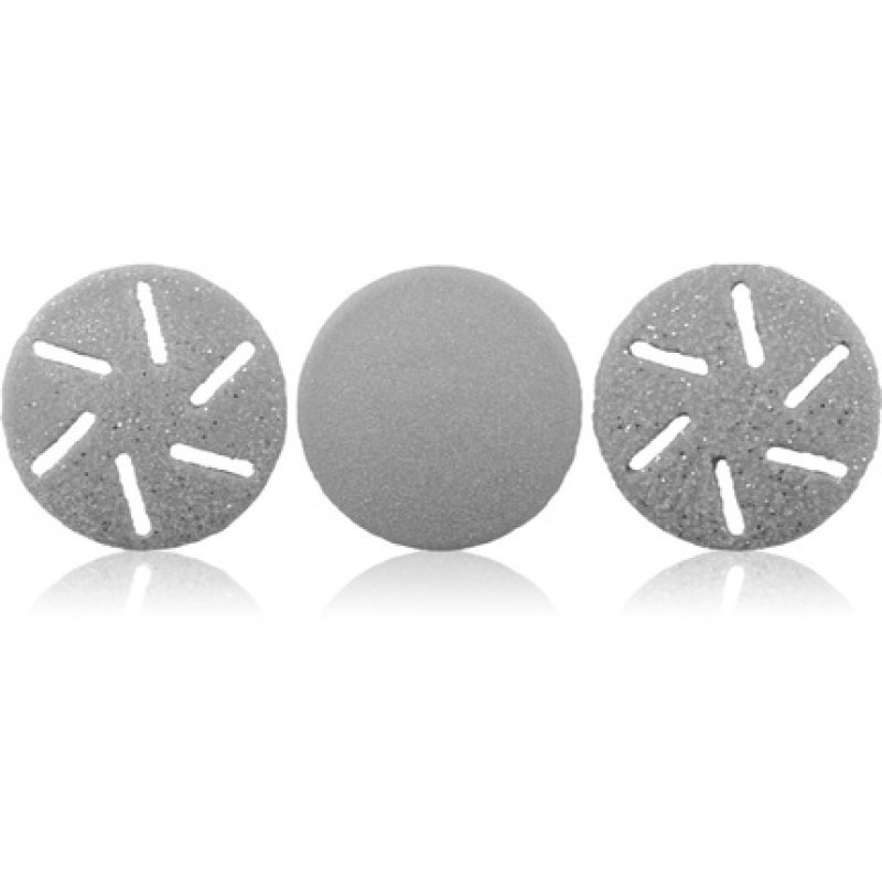 Concept PN0005 Replacement Head for Electric Foot File - Compatible with Concept PN3000, 6 Pieces