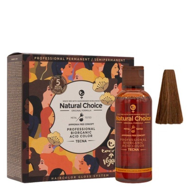 Hair 635 Dark Blonde Natural Tecna Ncc Biorganic Acid Color 3x130ml