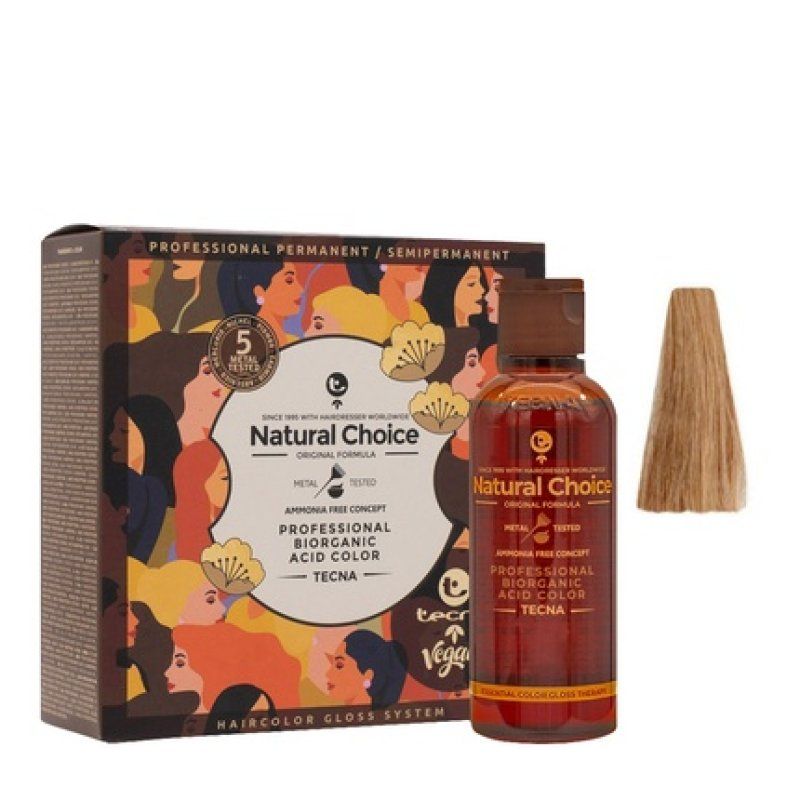Hair 73 Medium Golden Blonde Tecna Ncc Biorganic Acid Color 3x130ml