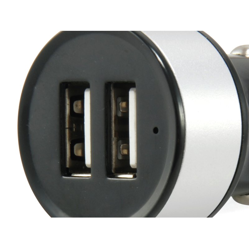 CONCEPTRONIC KFZ-Ladegerät 2-Port 2xUSB-A 10.5W sw