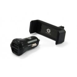 Conceptronic 2-Port USB Car Charger Kit
