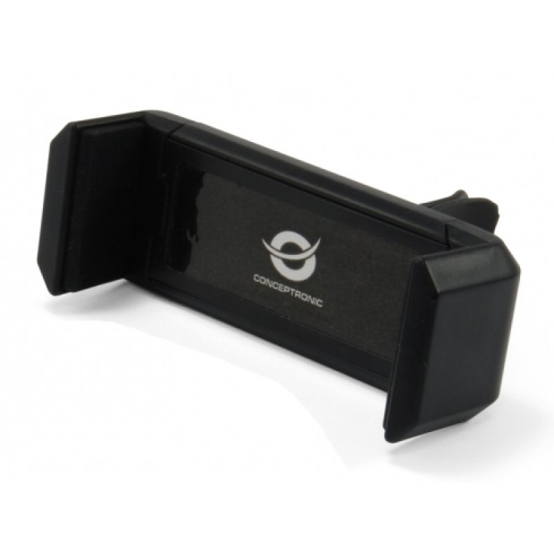 CONCEPTRONIC KFZ-Ladegerät 2-Port 2xUSB-A Halter 10W sw