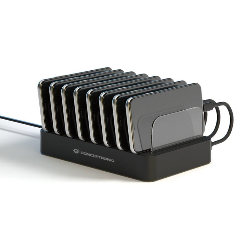 Conceptronic OZUL 8-Port 75W USB PD Charging Station
