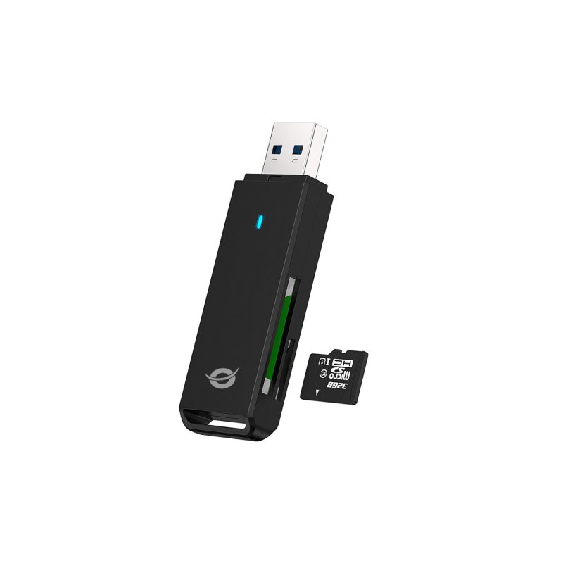 Conceptronic BIAN02B lecteur de carte mémoire USB 3.2 Gen 1 (3.1 Gen 1) Type-A Noir