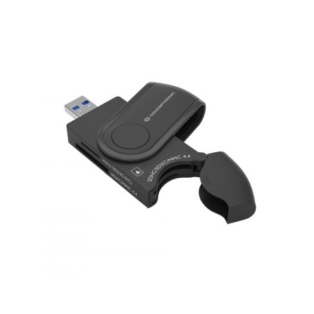 Conceptronic StreamVault BIAN04B lecteur de carte mémoire USB 3.2 Gen 1 (3.1 Gen 1) Type-A Noir