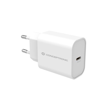 CONCEPTRONIC Ladegerät 1Port USB-C 25WPD3.0/PPS ws
