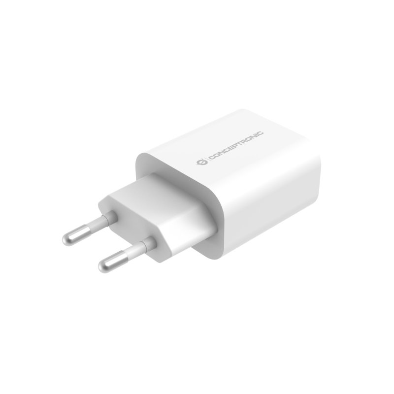 CONCEPTRONIC Ladegerät 1Port USB-C 25WPD3.0/PPS ws