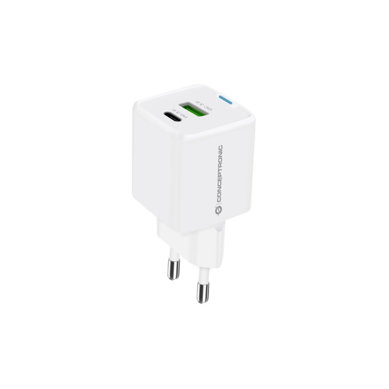 Conceptronic ALTHEA15W chargeur d'appareils mobiles Universel Blanc Secteur Charge rapide Intérieure