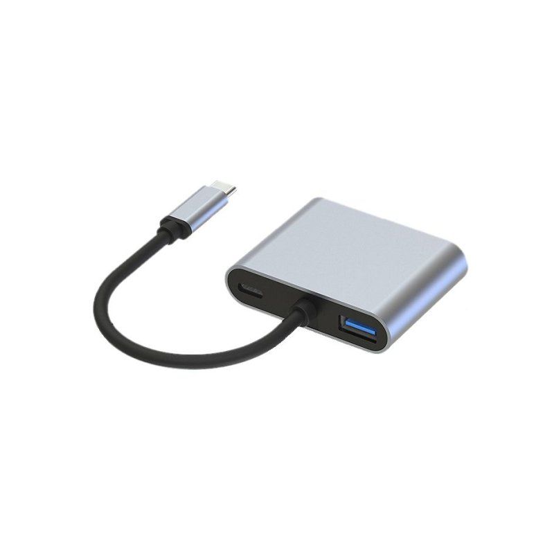 Conceptronic DONN16G Wired USB 3.2 Gen 1 (3.1 Gen 1) Type-C Grey