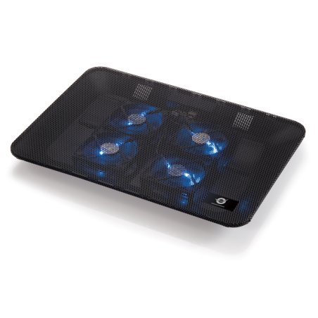 Conceptronic THANA Notebook Cooling Pad, Fits up to 15.6", 4-Fan