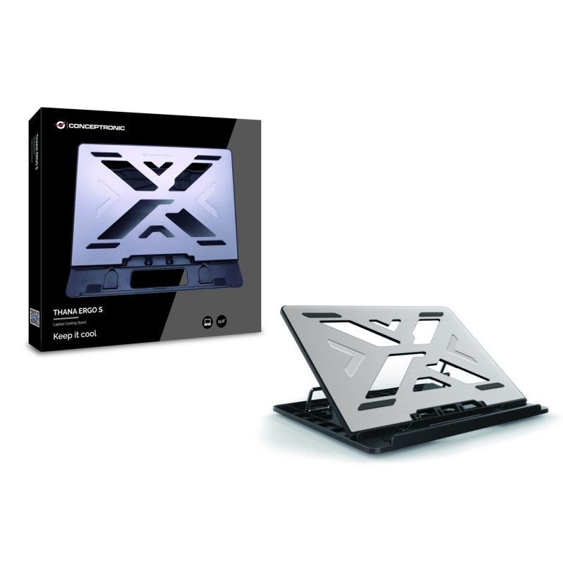 CONCEPTRONIC Laptop-Kühlpad 50Kg ERGO 15.6" gr