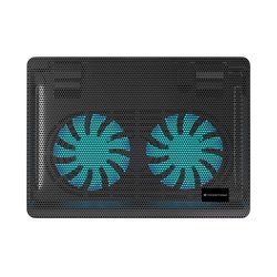 CONCEPTRONIC 2-Fan USB-A2.0 Laptop-Kühlpad 3Kg 15.6" sw