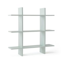 Kid’s Concept Wall shelf for kids 3 level light green